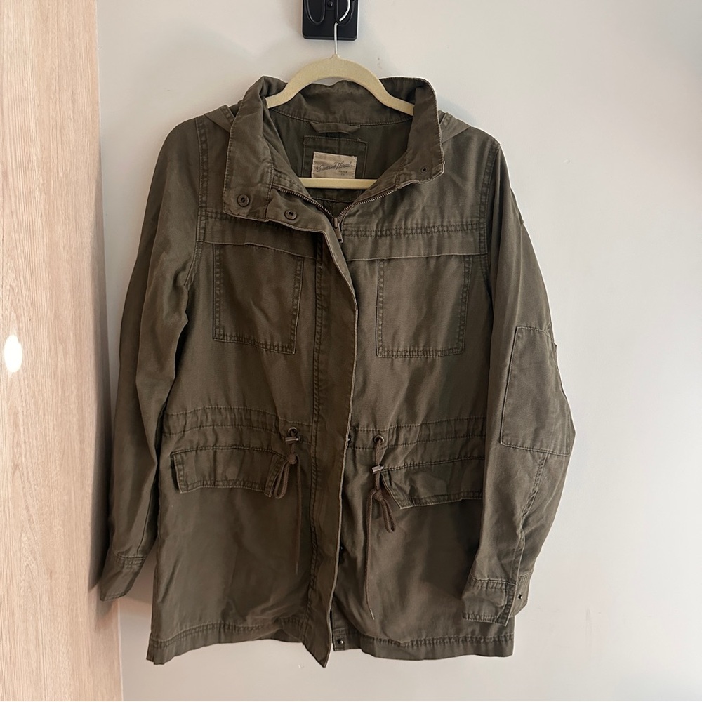 Olive Green Utility Jacket